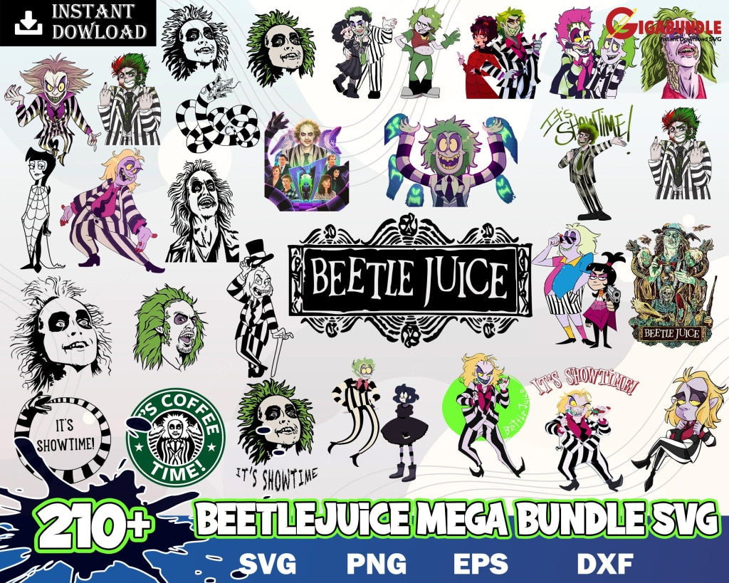 210+ Beetlejuice Svg Bundle Svg- Instant Download