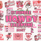 22 Howdy Valentines Day Bundle Png Heart Valentine Xoxo Western Png Love Sublimation Designs Digital