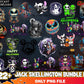 22+ Jack Skellington Png Bundle Horror Movie Happy Halloween The Nightmare Before Christmas Png
