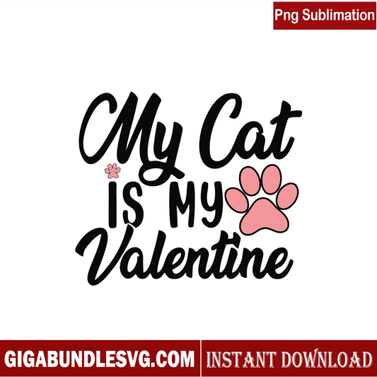 My Cat Is My Valentine Svg Rich text editor