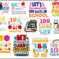 230+ Bundle 100 Days Of School Svg Happy Png Back To School Brighter Teacher Appreciation Gift