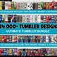 24.000+ Tumbler Designs Bundle Png High Quality 20 Oz Sublimation Design Template For Sublimation