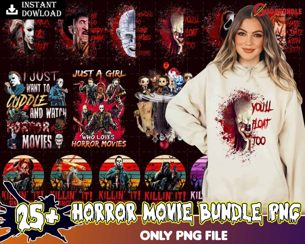 25+ Halloween Bundle Png - Halloween Character Png Instant Download Commercial Use Horror Bundle