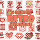 25 Retro Valentine Sublimation Bundle Valentines Day Png Png Be My Funny