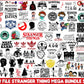 250 Bundle Stranger Things Svg Png Cut Files Prints