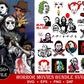 250+ Horror Movies Bundle Svg Png Dxf Eps