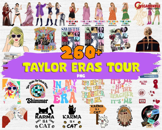 260+ The Eras Tour 2023 Png Taylor Png Art Swifties Merch