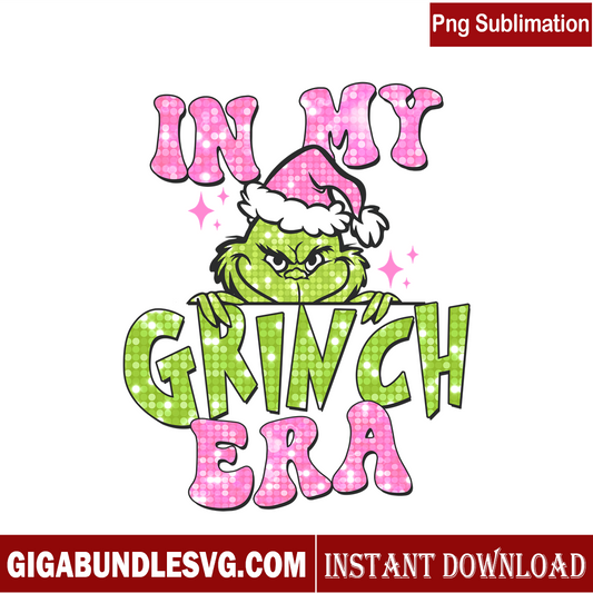 In My Blink Grinch Era PNG