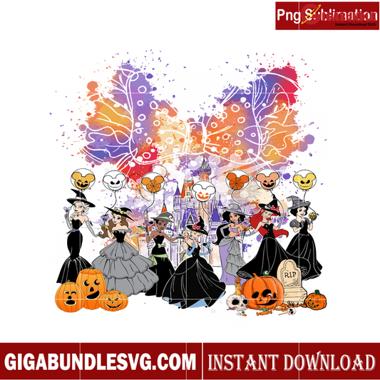 Disney Princess Halloween PNG