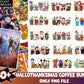 30+ Hallothanksmas Coffee Png Bundle Halloween Fall Christmas Digital Download