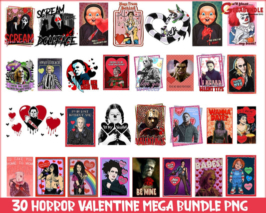 30+ Horror Valentine Png Valentines Day Character Png Funny Instant Download
