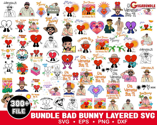 300 Bad Bunny Bundle- Digital Download