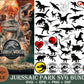 300+ Jurassic Park Bundle Svg Png Dxf Eps