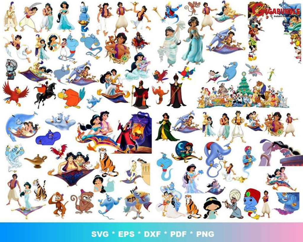 3000+ Disney Princess Bundle Svg Png Dxf Eps