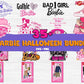 35+ Barbie Halloween Png Bundle Barb Come On Lets Go Party Trick Or Treat Spooky Movie 2023