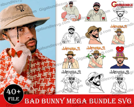 40 Bad Bunny Bundle- Digital Download