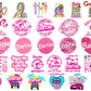 400+ Bundle Come On Babe Lets Go Party Svg Png Eps Doll Svg Birthday Girl Pink Doll Sticker Clipart