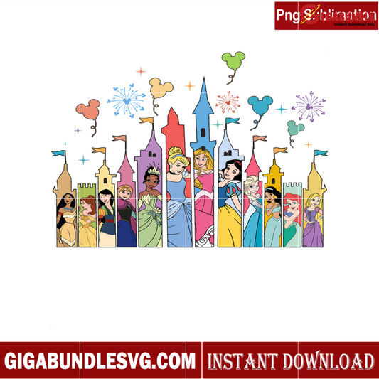 Disney Princess Magic Kingdom PNG