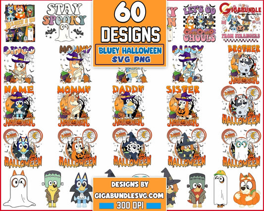 60+ Bluey Halloween Png Png Easy Download