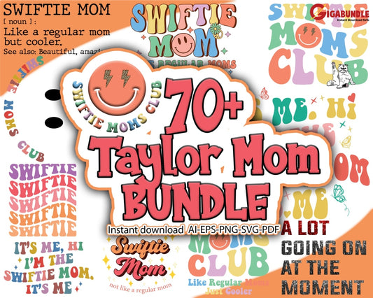 65+ Swiftie Mom Png Svg Bundle Not Like A Regular Shirt For Mothers Day Concert Design