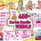 650+ Barbie Svg Bundle Svg Princess Silhouette Pink Doll Girl Sticker Clipart Files For Cricut - Png