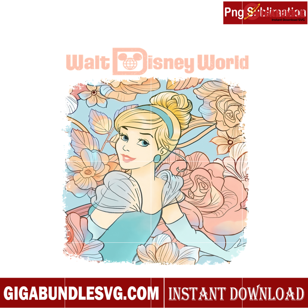 Cinderella Walt Disney World PNG