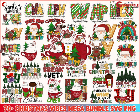 70+ Christmas Vibes Svg Png Shirt Svg Merry Funny Jumper Winter Crm02112206