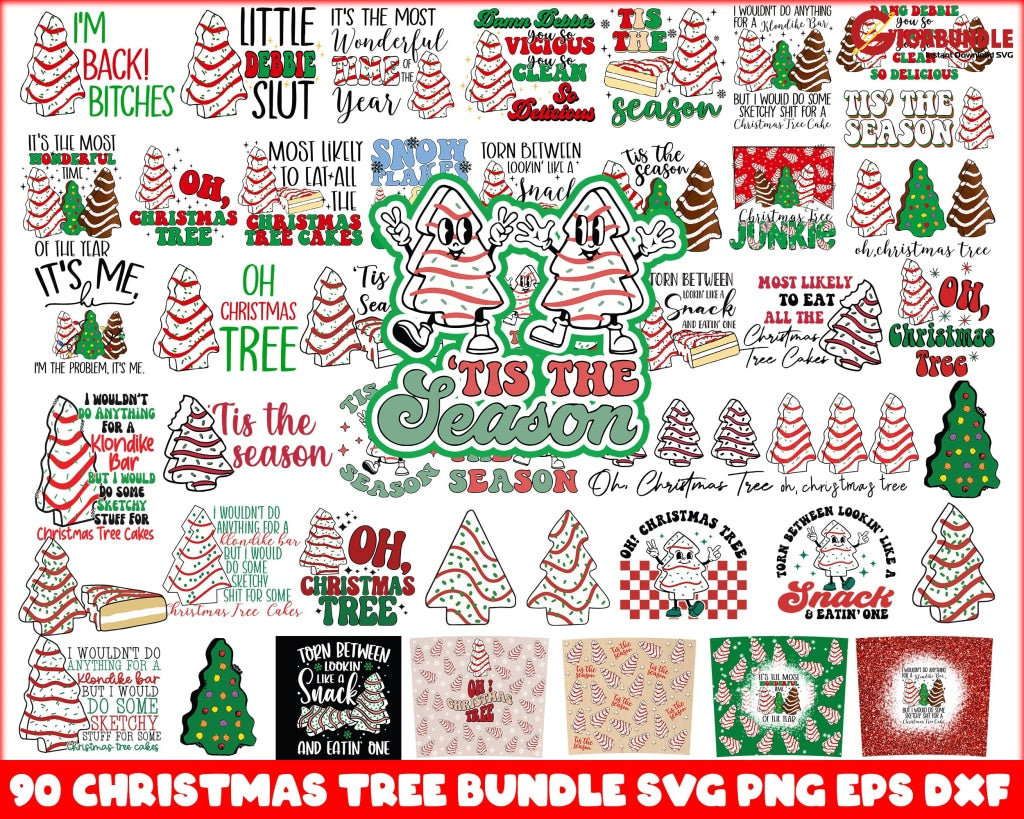 90+ Christmas Tree Cake Png Cakes Svg Tis The Season Oh Funny Designs