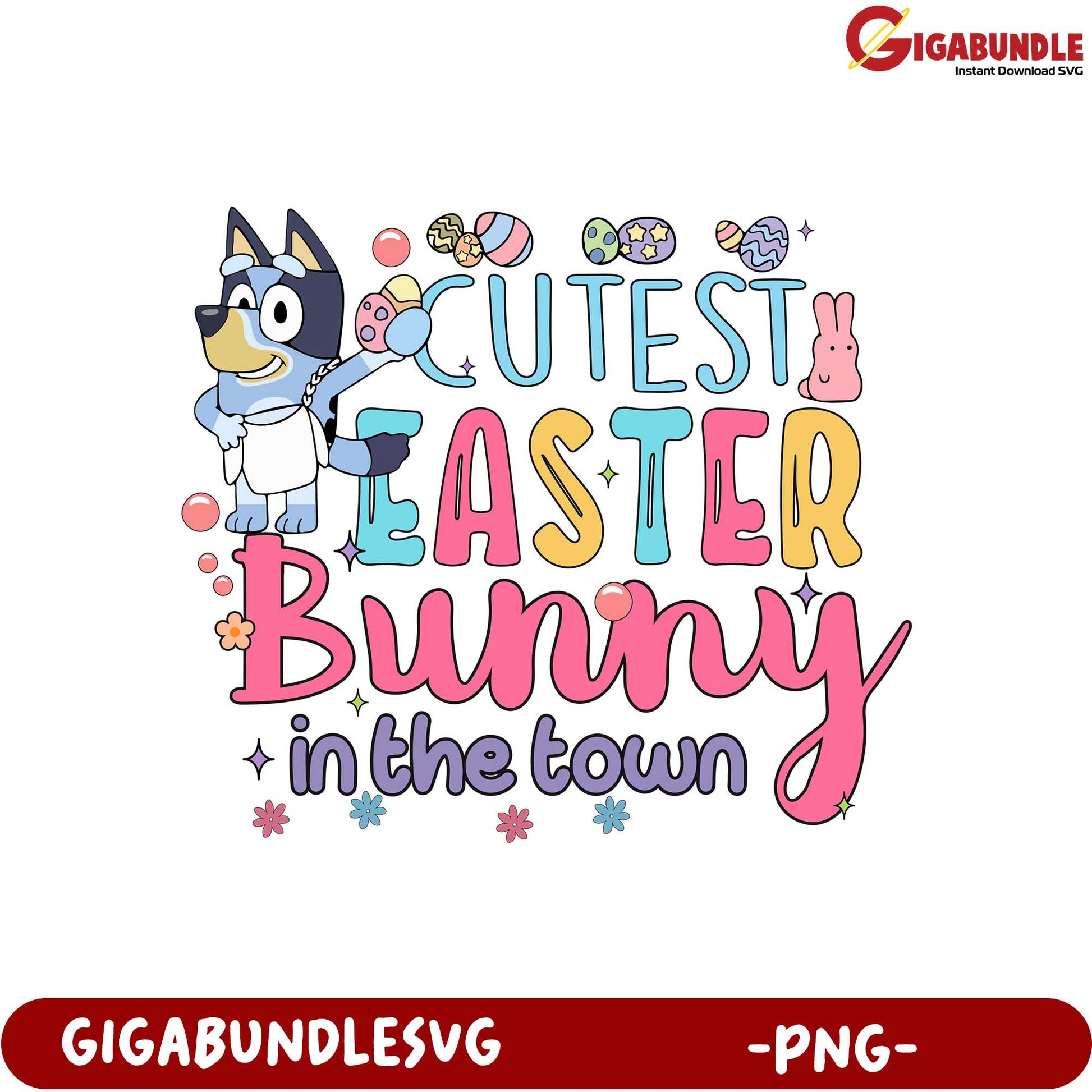 Adorable Easter Bunny PNG - Cute Design for Spring Celebrations