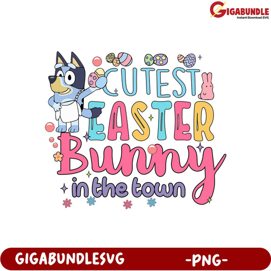 Adorable Easter Bunny PNG - Cute Design for Spring Celebrations