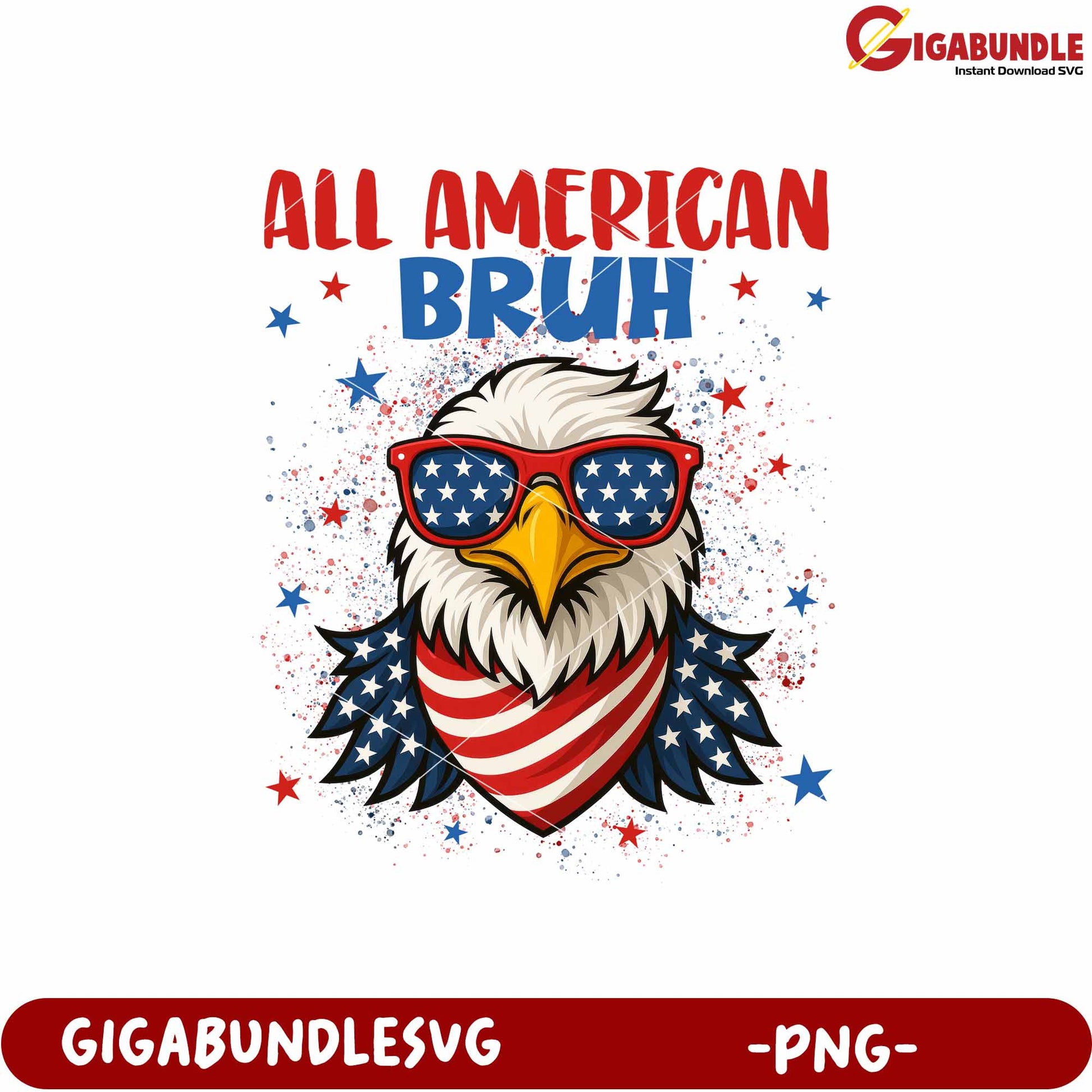 All american bruh eagle head png, patriotic meme png, funny freedom png