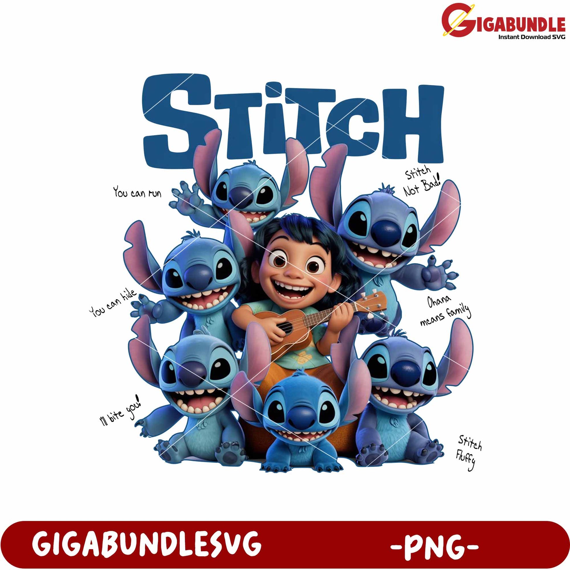 All types of stitch png, adorable disney characters png, lilo and stitch png