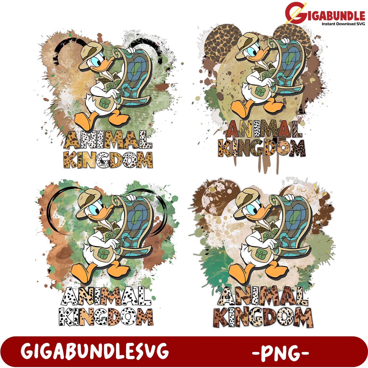 Animal Kingdom PNG Bundle Fun Adventure Graphics for Crafts