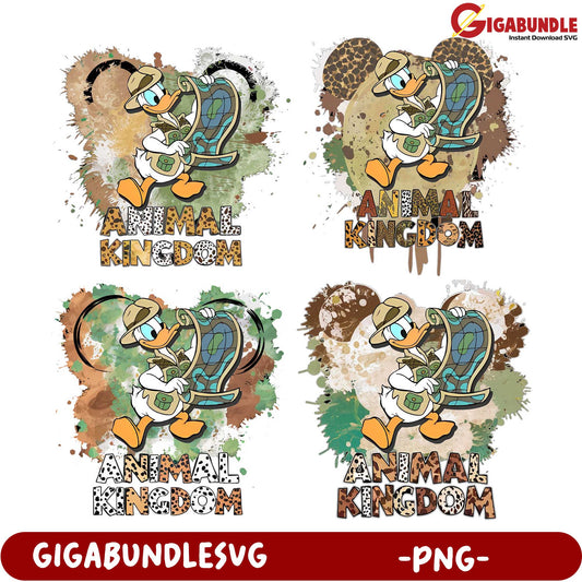 Animal Kingdom PNG Bundle Fun Adventure Graphics for Crafts