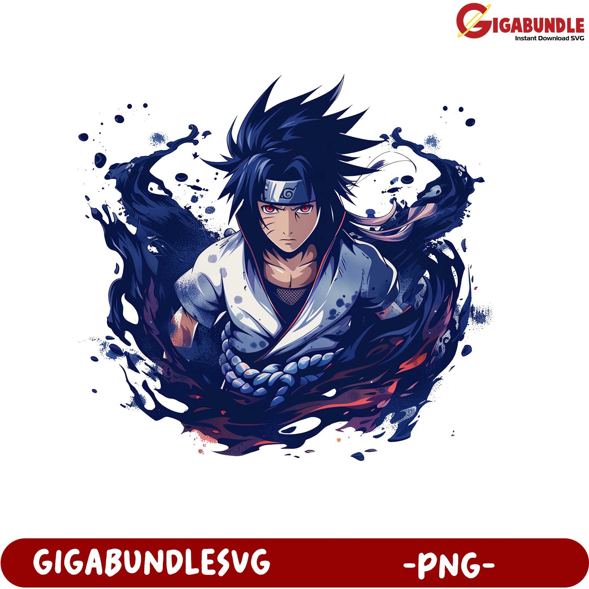 Anime Character PNG Artwork for Downloadable Graphic Design