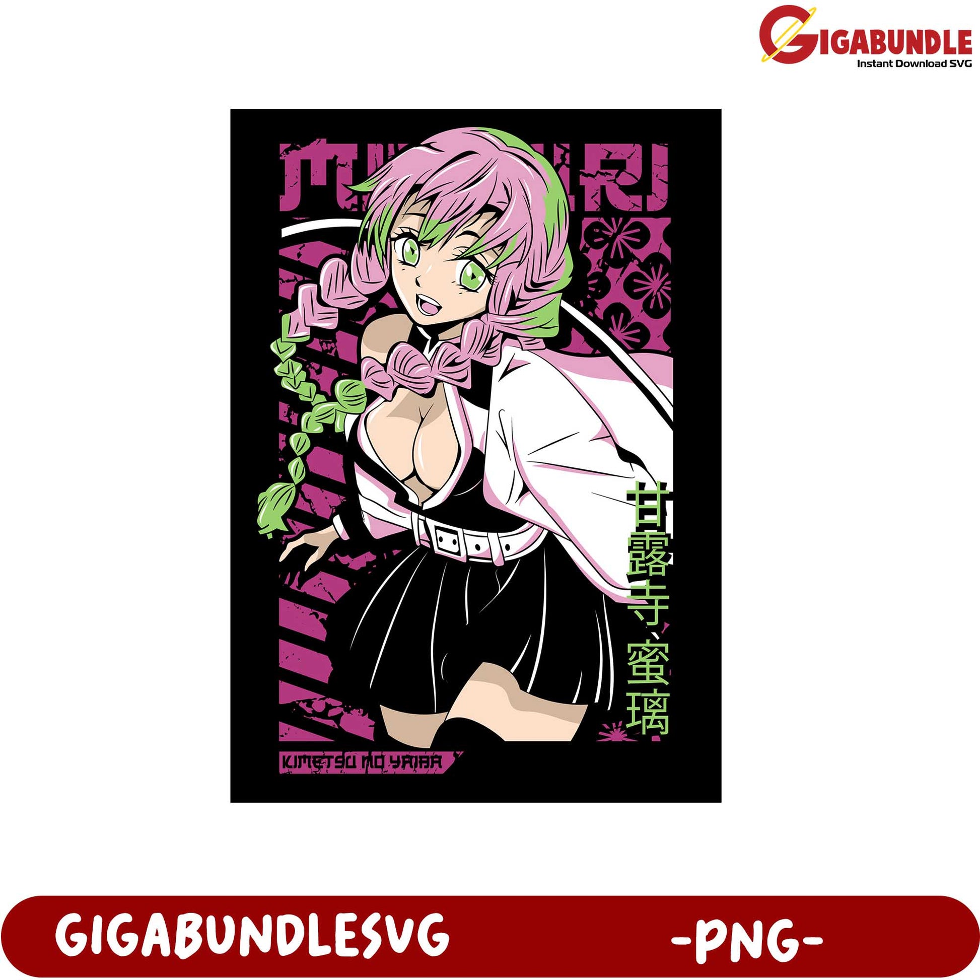 Anime Character PNG Artwork for Fans and Collectors Design