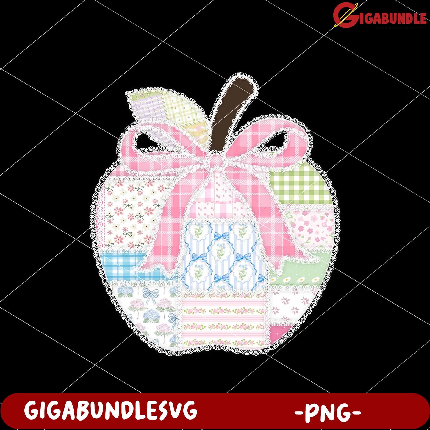 Apple creative design png, creative apple art png, fruit design png