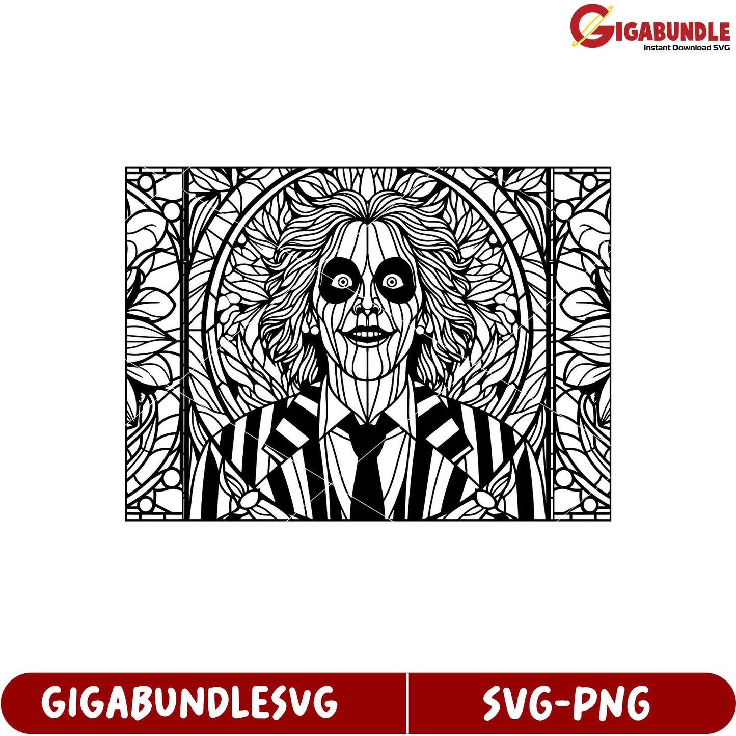 Beetlejuice Themed SVG Artwork for Crafting and Personal Projects