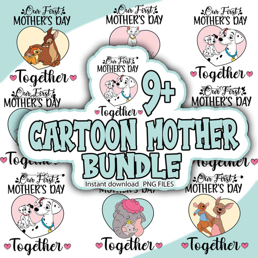 Cartoon Mother Bundle PNG