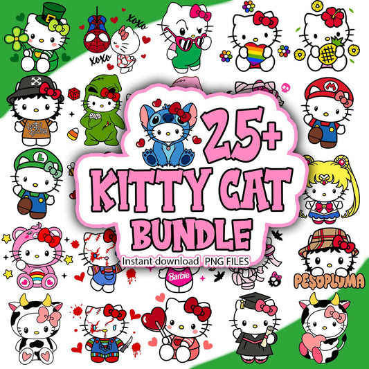 2024 New Kitty Cat Bundle 25+ Png