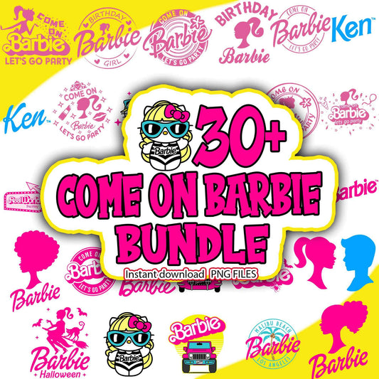 Come On Barbie Bundle PNG
