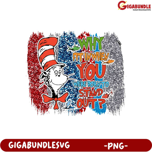 Cat in the Hat PNG Stand Out!