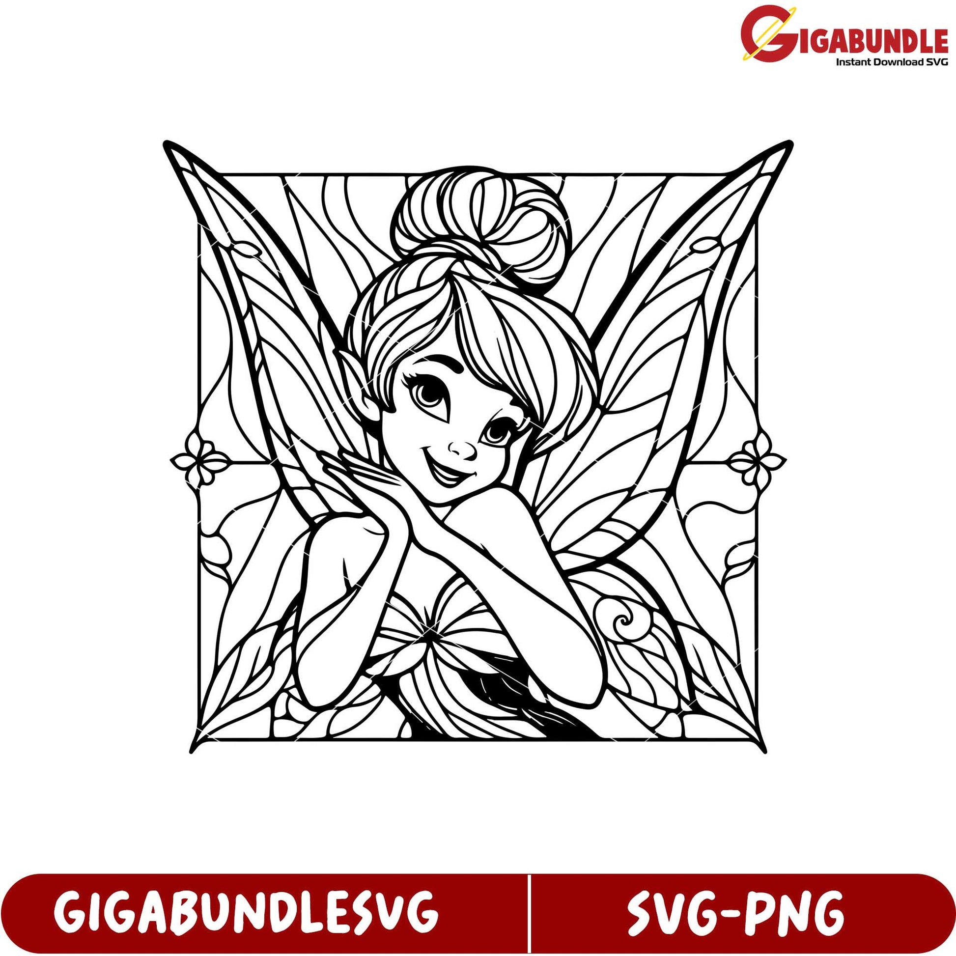 Charming Fairy SVG Cut File for Creative Crafts and Projects