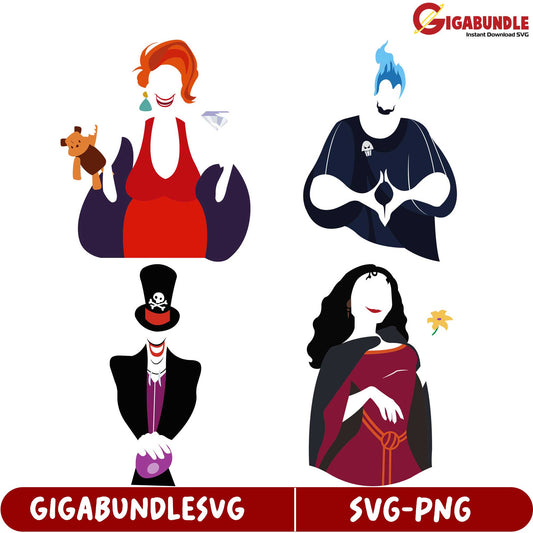 Charming SVG Bundle Magical Characters for Creative Projects