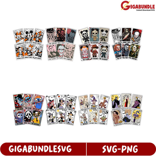 Creative SVG Card Bundle Fun & Spooky Illustrations for DIY
