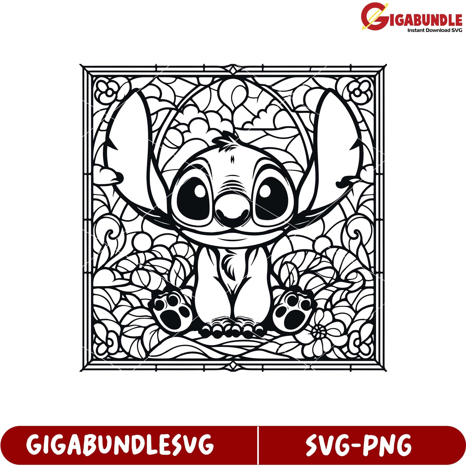 Cute Cartoon Character Floral SVG Design for Craft Projects