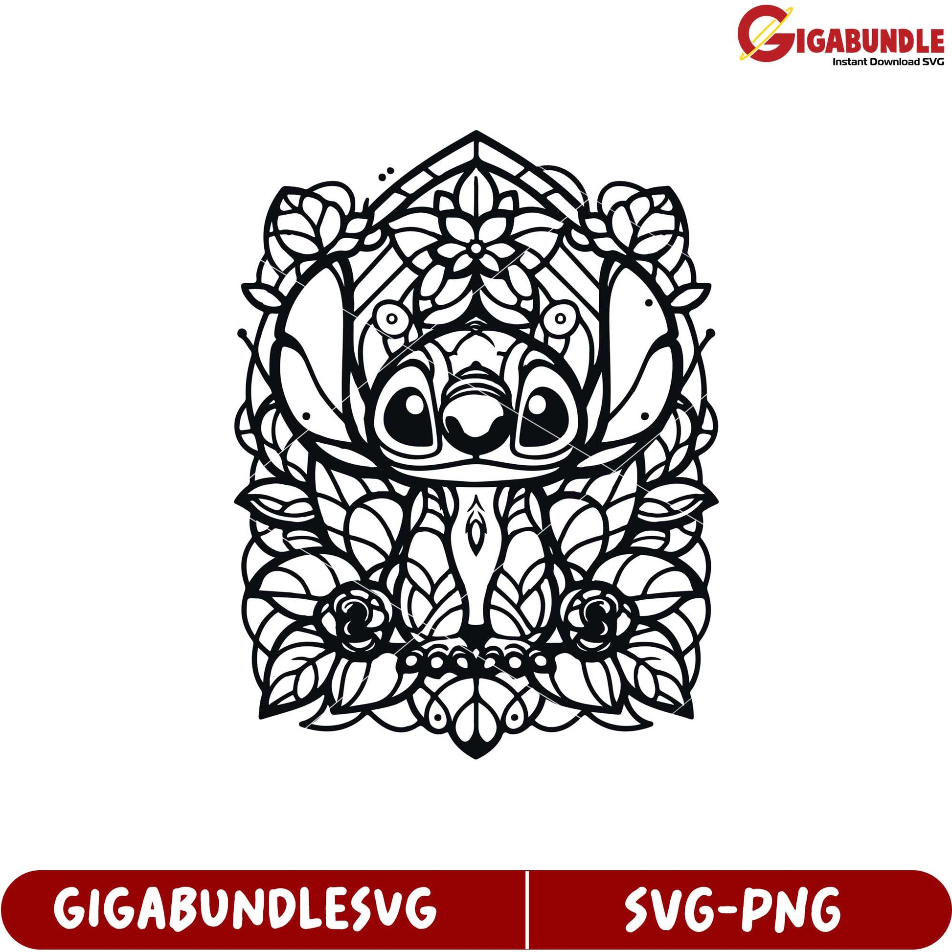Cute Floral SVG Design Featuring Playful Animal Character Art Download