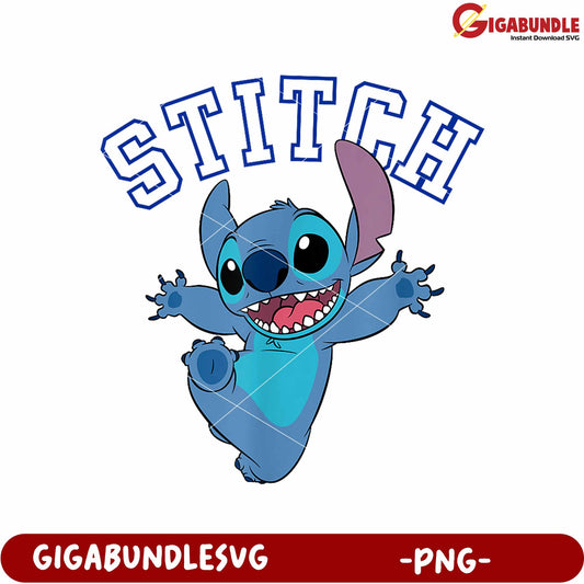 Cute and funny stitch design png, cute stitch png, lilo and stitch the movie png