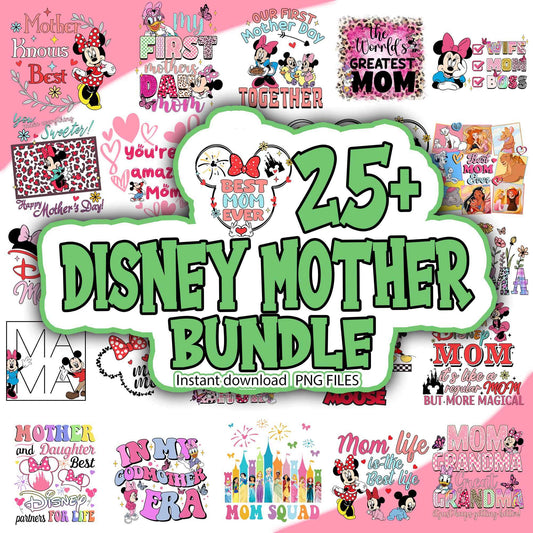 25+ Disney Mother Bundle PNG