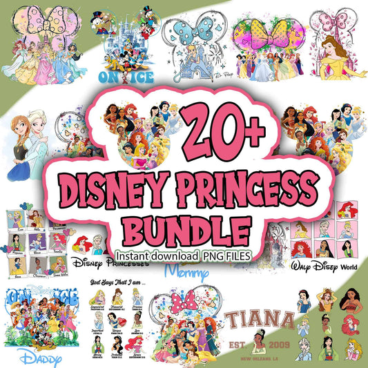 Disney Princess Bundle 20+ Png